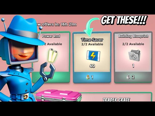 MAX Your Boom Beach Base with the Cyber Trader ASAP!