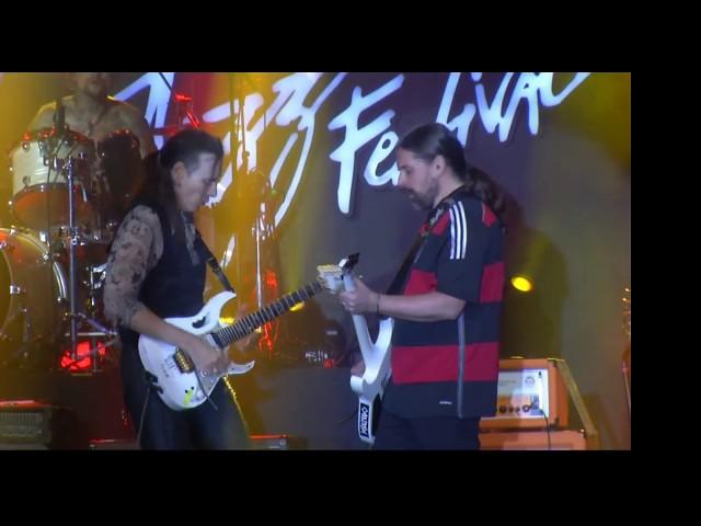 Steve Vai featuring Andreas Kisser (Sepultura) live at Rio Montreux Jazz Festival 2019