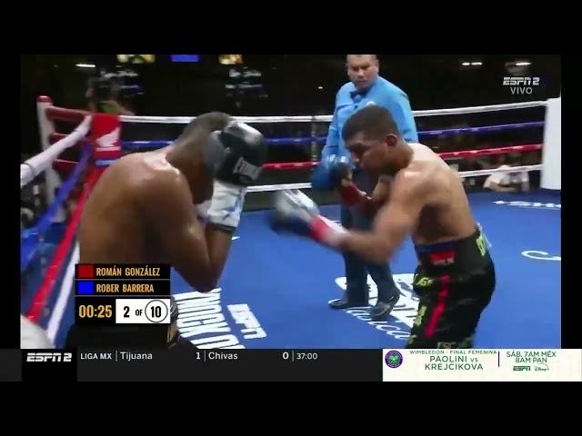 Roman "Chocolatito" Gonzalez vs. Rober Barrera Full Fight Highlights