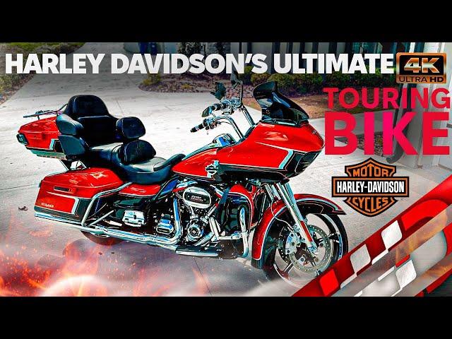 Harley Davidson's Ultimate Touring Bike - Road Glide Limited CVO in Wicked Orange Pearl