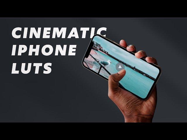 NEW iPhone Cinematic LUT Pack. INCREDIBLE LOOKS for ALL iPhones