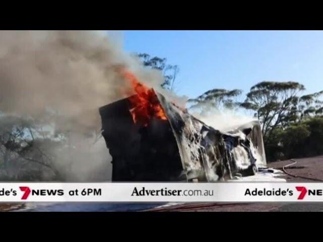 The Advertiser/7NEWS Adelaide: Elizabeth Vale fire, Cockle Train collision