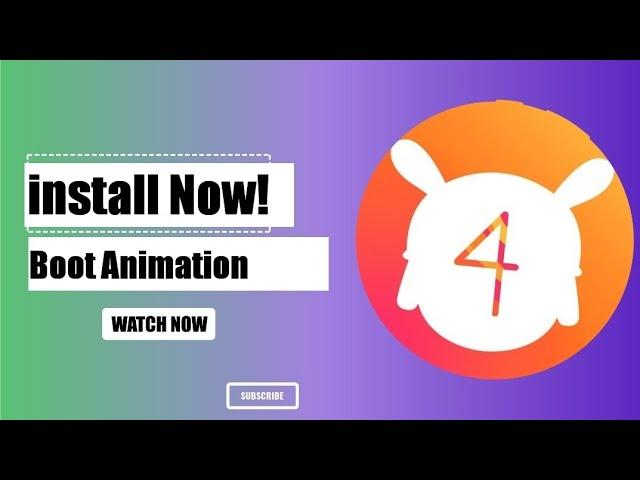 How to change boot animation (MIUI 13)