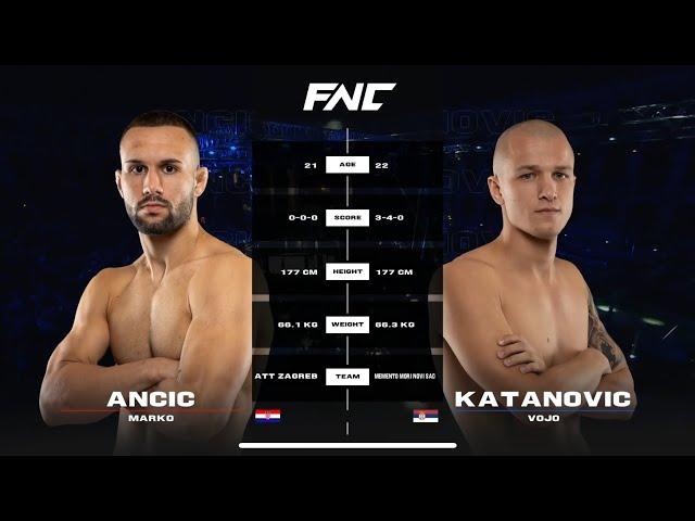 Marko Ančić vs Vojo Katanović FNC Arena Pula - Knock out | Full fight