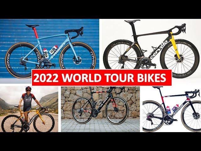 Ultimate Guide to 2022 WorldTour Bikes and Tech ft. Specialized Tarmac SL7 and Cervelo R5