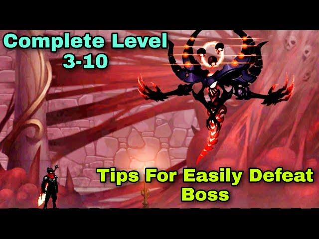 Complete Boss Level 3-10 Easiest Way To Defeat Boss Shadow Knight Deathly Adventure