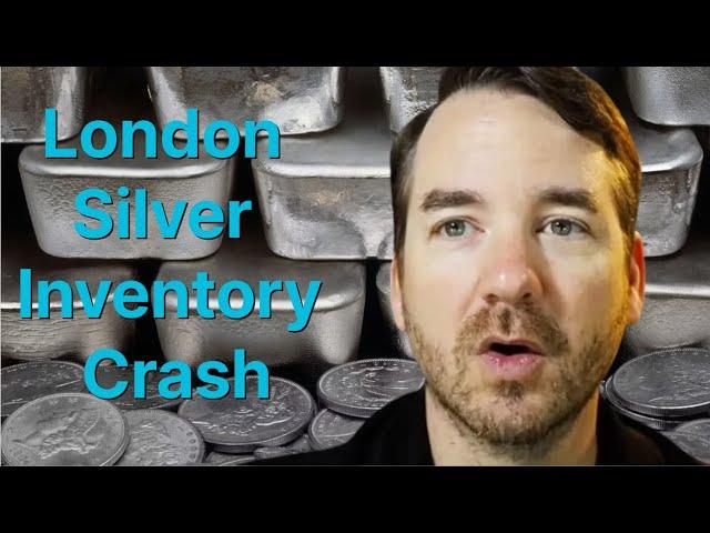 World Silver Inventories Continue Their Crash