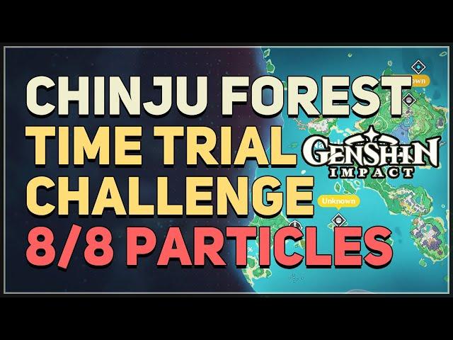 Chinju Forest Particles Collected Time Trial Challenge Genshin Impact