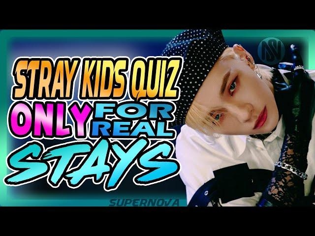 [KPOP GAMES]STRAY KIDS QUIZ HOW WELL DO YOU KNOW STRAY KIDS??