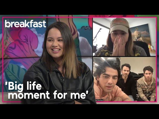 Jonas Brothers ask Kiwi musician Paige to join their Auckland show | TVNZ Breakfast