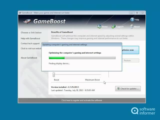 GameBoost quick demo