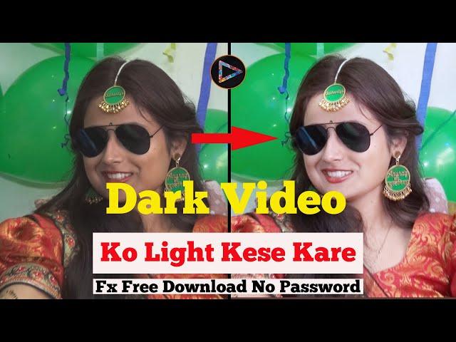 Edius Me Dark video ko Light kaise badhaye | Color correction Fx Free Download No Password