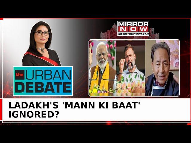 Sonam Wangchuk In Lock-Up; Rahul Gandhi, Delhi CM Slam BJP, Ladakh's Rights Ignored? | Urban Debate