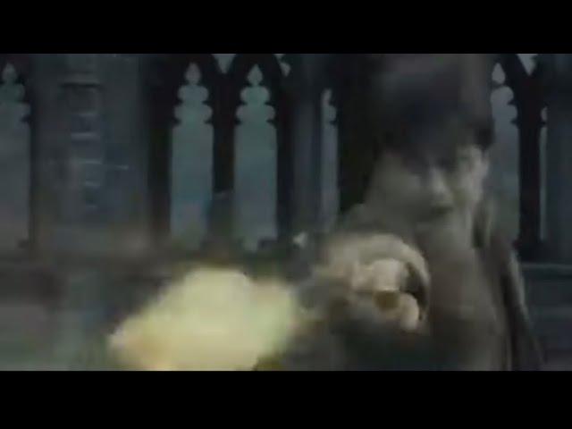 Вырезанная сцена в Гарри Потере и Дарах смерти часть 2, Драко Даёт Палочку Гарри | Драко Малфой
