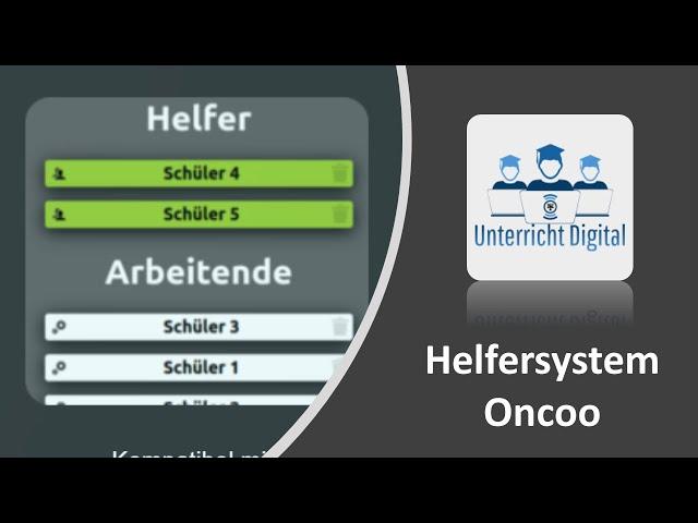 Arbeitsprozess von Schüler*innen mit Hilfe vom Helfersystem Oncoo digital organisieren.