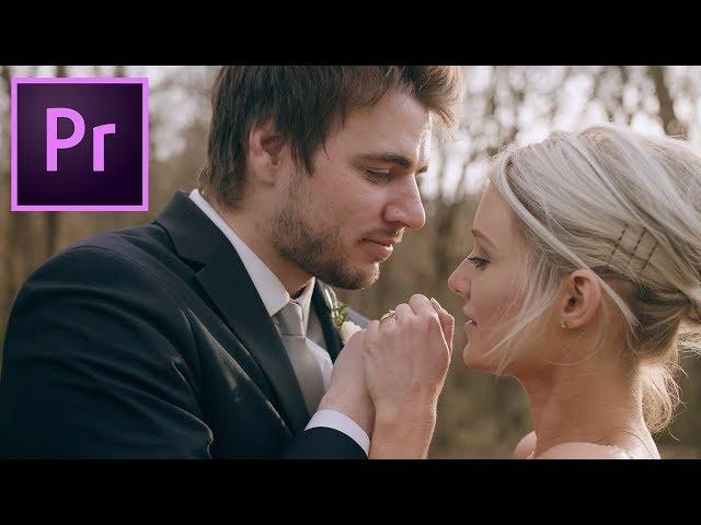 How To COLOR GRADE Wedding Films FAST (Premiere Pro Tutorial)