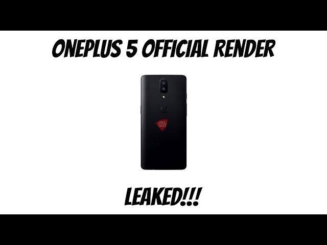 OnePlus 5 Official Renders Leaked?