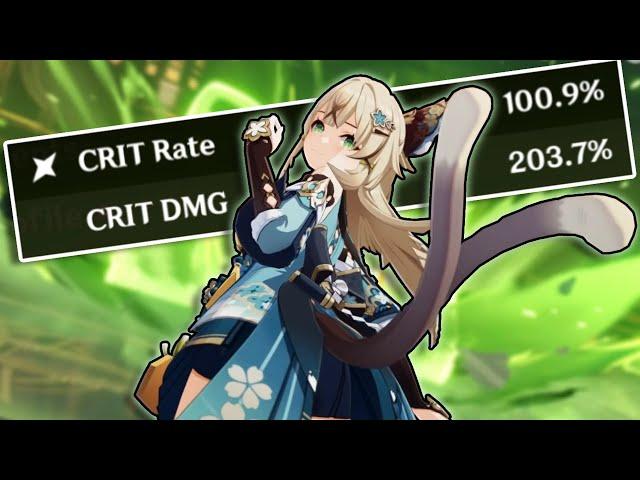 Kirara, but Main DPS! (100% CRIT Rate)