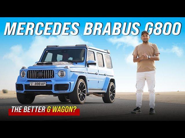 Best, Beast or Both? G-Wagon Brabus 800 Drive Impressions | Gagan Choudhary