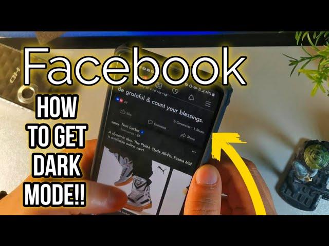 How to get Dark Mode on Facebook on any Android  with( LG Stylo 6)