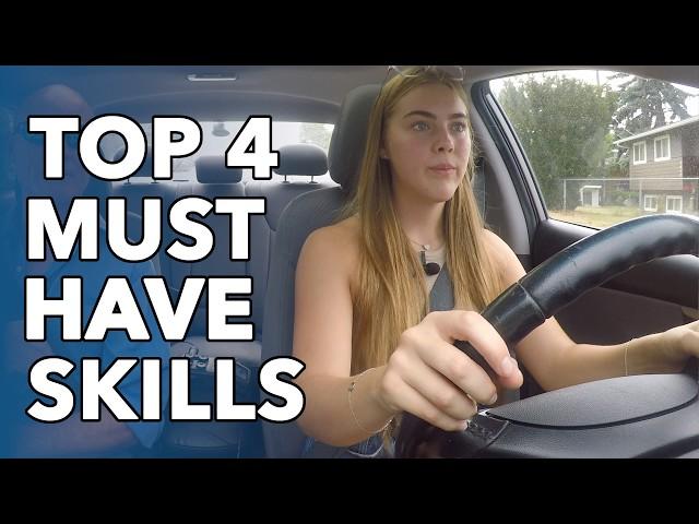 4 Must Have Skills to PASS Your Driver's Test