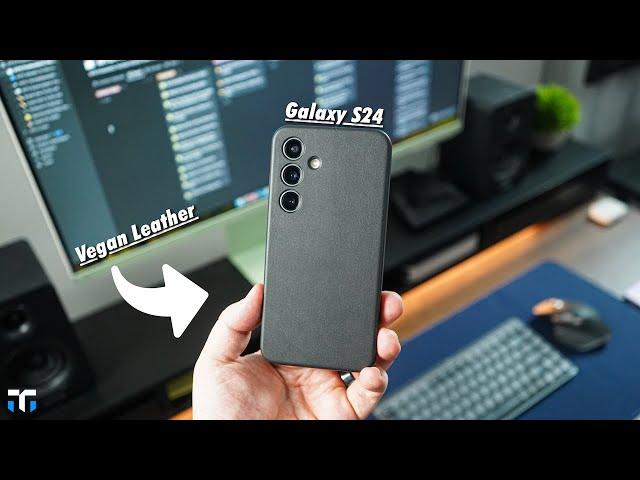 Samsung Galaxy S24 Official Vegan Leather Case Review!