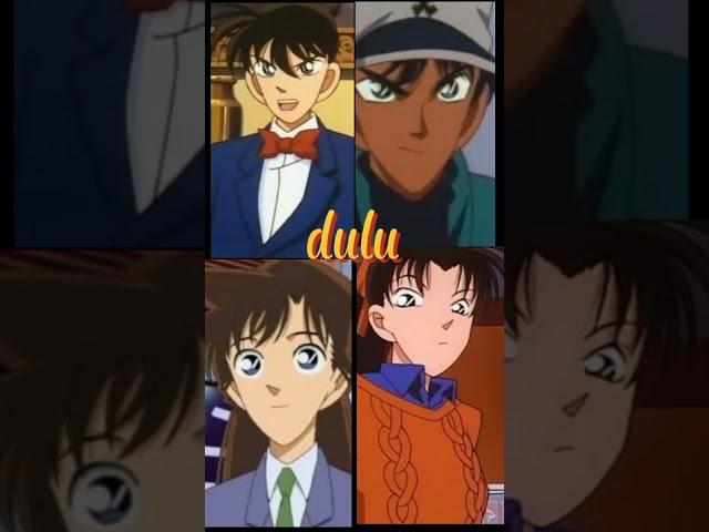 ccp Shinichi, Heiji, ran, kazuha dulu vs sekarang