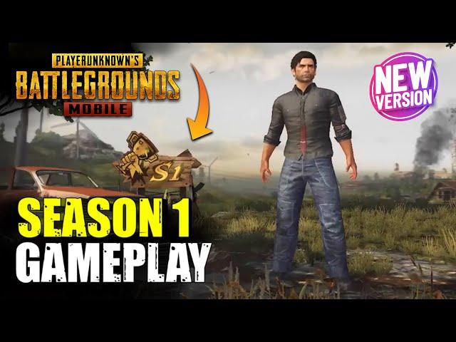 SEASON 1 GAMEPLAY PUBG MOBILE | When There Was NO HACKER & NO LAG