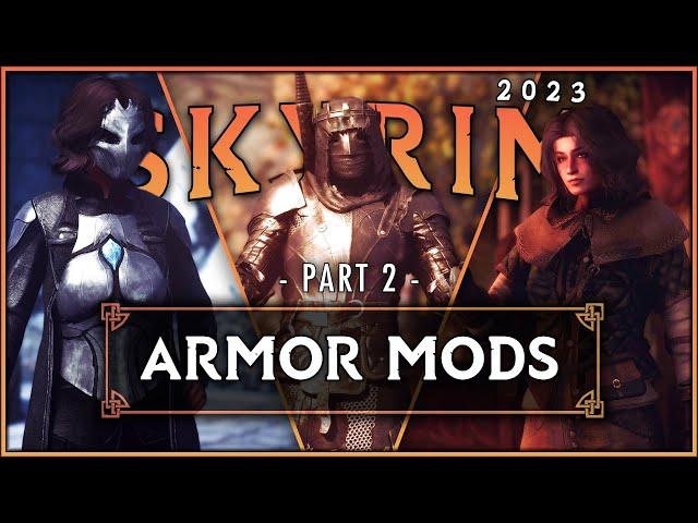 15 Incredible NEW Skyrim Armor Mods You Need To Try Before 2024!