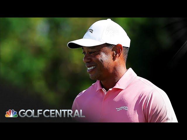 Tiger Woods looks 'ready to play' ahead of 2024 PNC Championship | Golf Central | Golf Channel