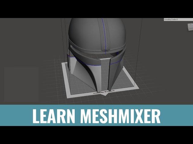 How to use Meshmixer: Break a model in parts