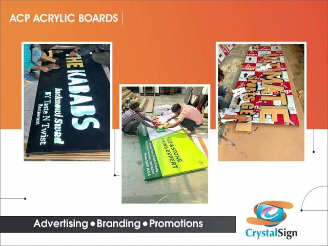 ACP Board Manufacturer ( Crystal Sign Media Pvt. Ltd.)