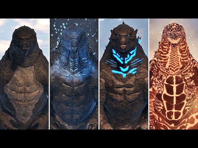 Titanus Godzillas Model Comparison | Kaiju Universe