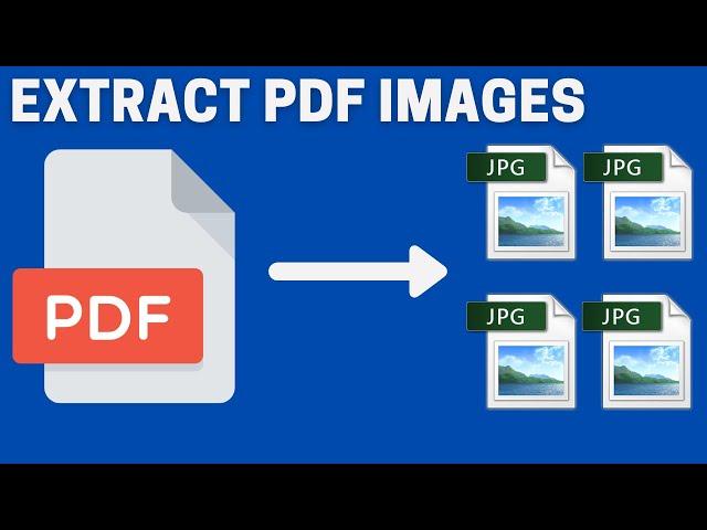 How to Extract Images from PDF