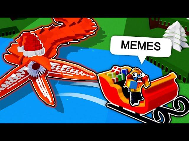 (CHRISTMAS & WORM) Roblox FUNNY MOMENTS | Build a Boat for Treasure