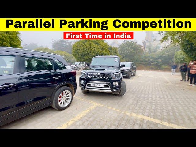 Khatarnaak Drivers First time Parallel Parking Competition in INDIA | Mechanical Jugadu