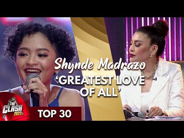 Listen to the soulful rendition of Shynde Madrazo of 'Greatest Love of All' | The Clash 2023