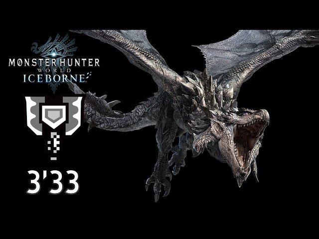 【MHW:I】MR6 Silver Rathalos - 3'33 - Charge Blade