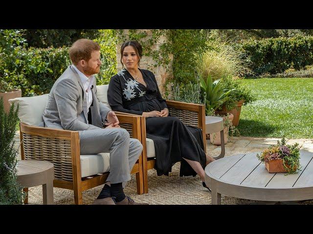 Unseen clips from Harry and Meghan's Oprah interview released