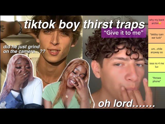 ranking tiktok thirst traps because we're down bad  part 2**