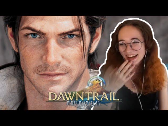 my final fantasy xiv dawntrail teaser trailer reaction