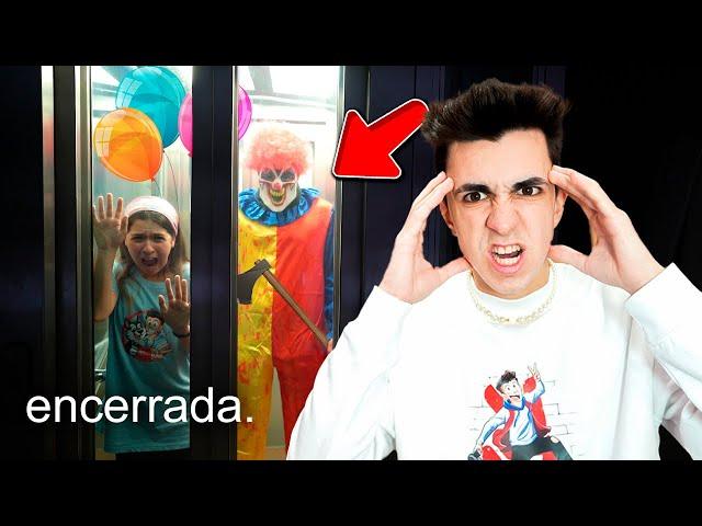 PAYASO DE LA DEEP WEB ENCIERRA A MI HIJA EN EL ASCENSOR…