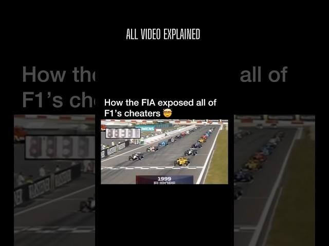 How the FIA exposed all of F1’s cheaters️