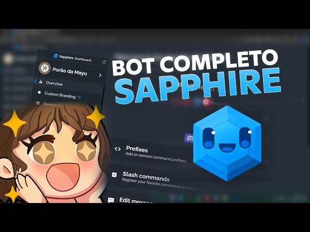 Guia Completo da Sapphire Bot no Discord ️ Guia Básico para Iniciantes