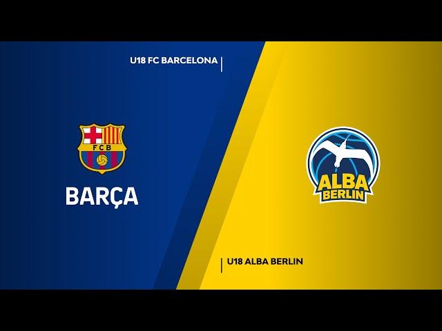 2023-24 EB ANGT Finals Berlin Round 1 Highlights: U18 FC Barcelona-U18 ALBA Berlin