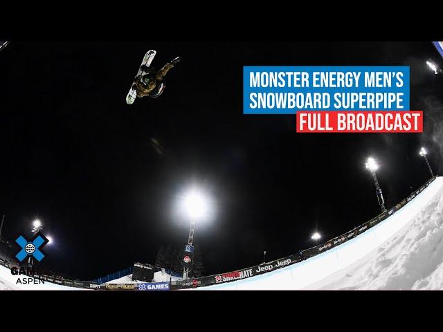 Monster Energy Men’s Snowboard SuperPipe: FULL COMPETITION | X Games Aspen 2022