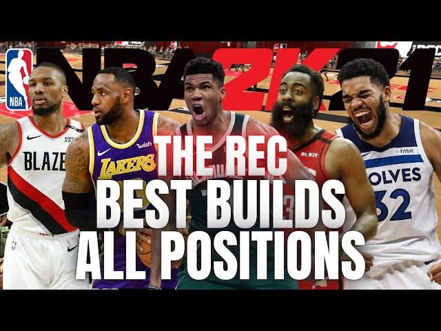 NBA 2K21 Best Builds for THE REC! No Audio.