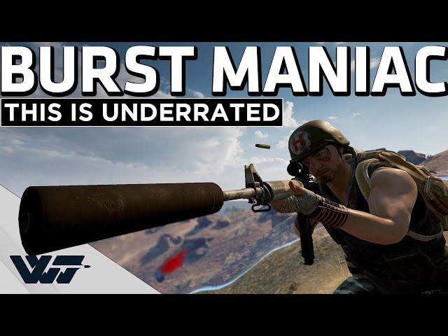 BURST MANIAC - Burst M16 is underrated - PUBG