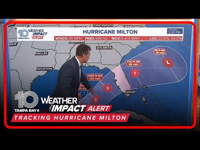 Tropical update: Hurricane Milton | 3 p.m. Sunday