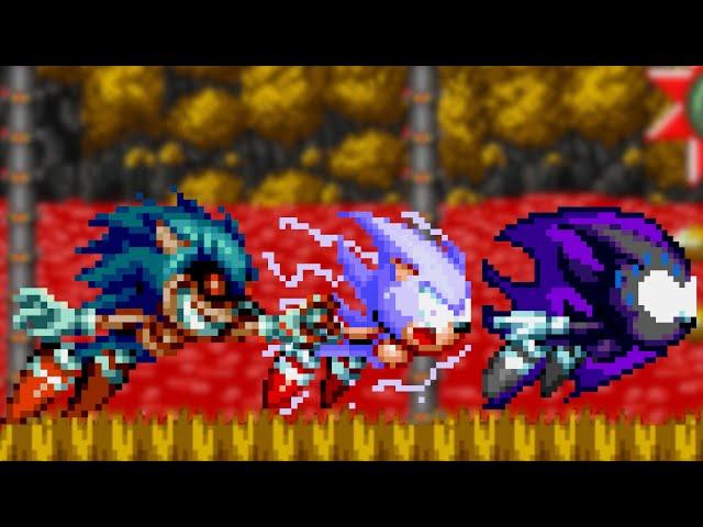 Dark Sonic & LSS vs Sonic.EXE Halloween Challenge